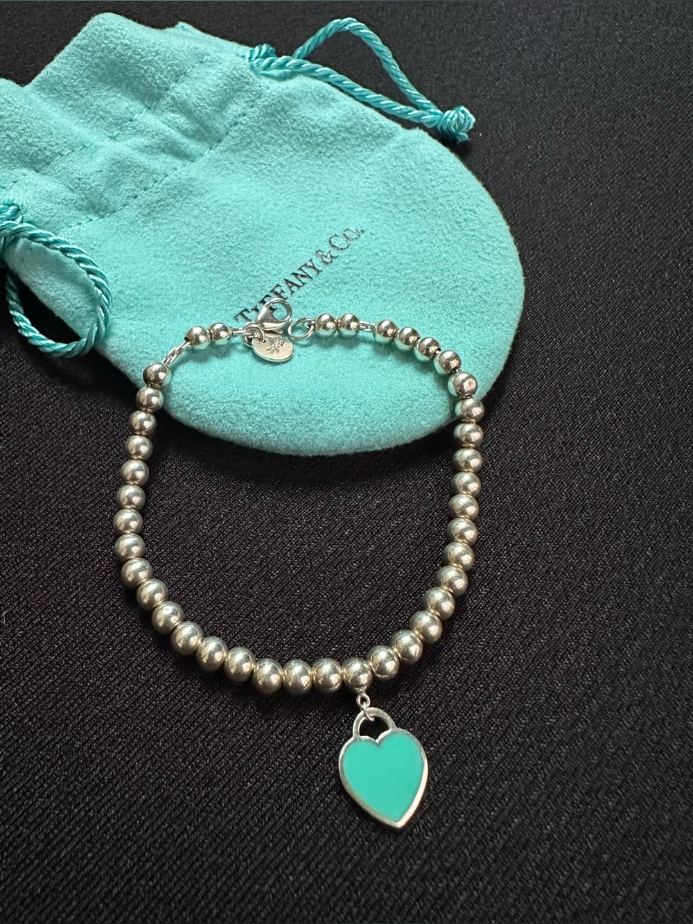 Tiffany & Co. Sterling Silver Bead Bracelet